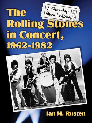 cover image of The Rolling Stones in Concert, 1962-1982